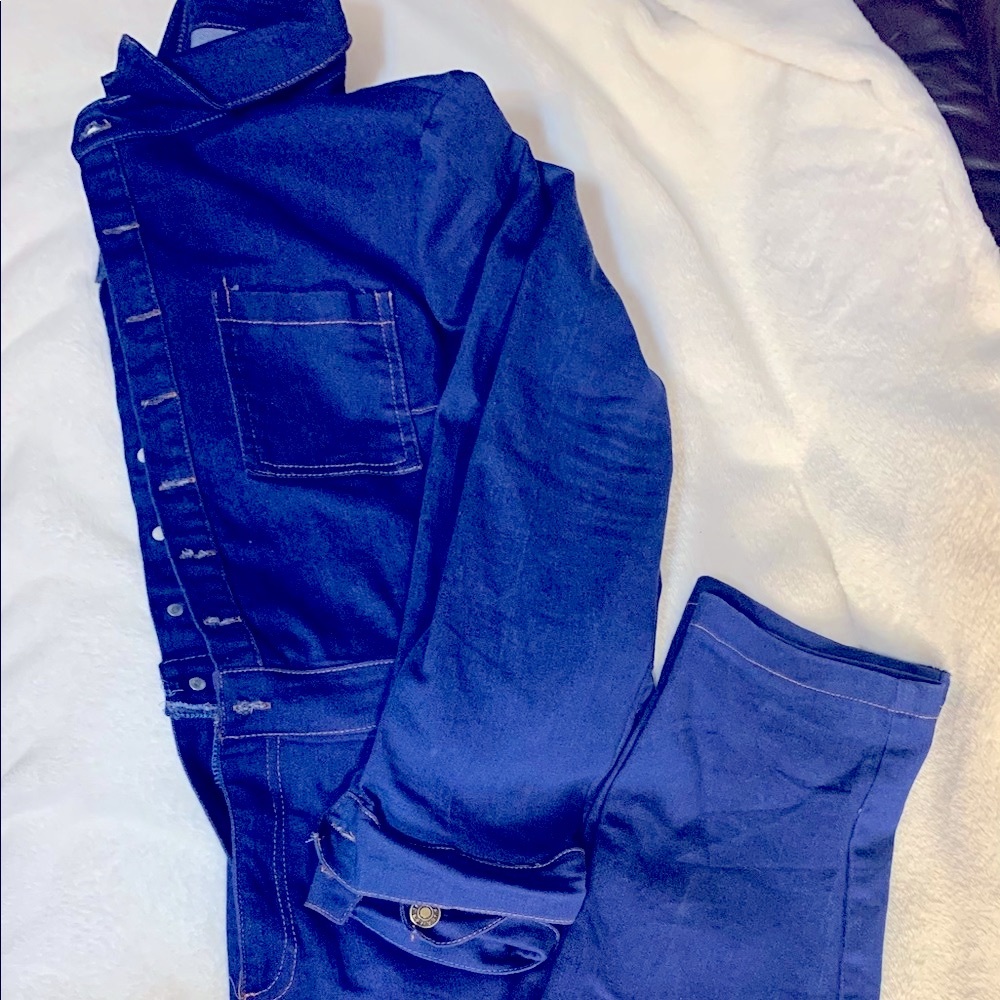 1pc Jean Jumpsuit size XL